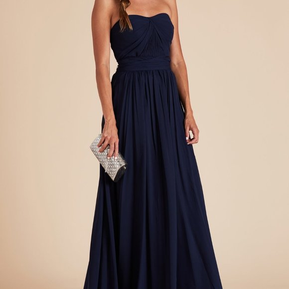 GRACE CONVERTIBLE DRESS - NAVY - Picture 5 of 10